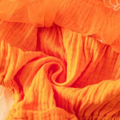 Baby Halloween Pumpkin Orange Tulle Tutu Bodysuit - image 10