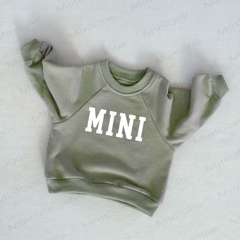 MINI Baby Toddler Grey Green Sweatshirt - Grey Green - 3-5T - image 1