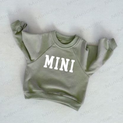 MINI Baby Toddler Grey Green Sweatshirt - Grey Green - 3-5T - image 1