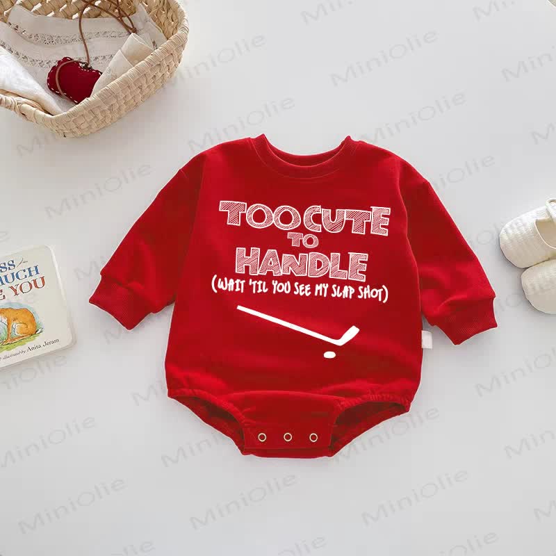 TOO CUTE TO HANDLE Baby Golf Red Bodysuit - Red - 18-24M - image 1