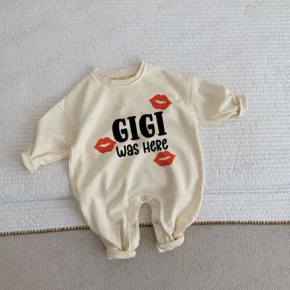 GIGI WAS HERE Baby Beige Romper - Beige - 2-3T - image 1