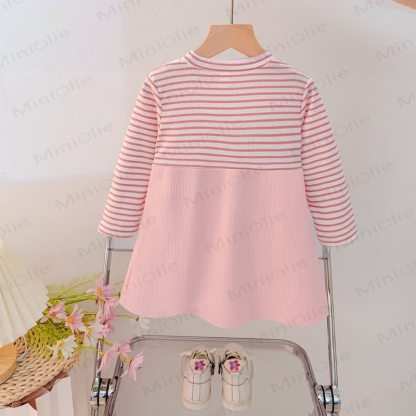 Baby Bunny Striped Dress - image 2