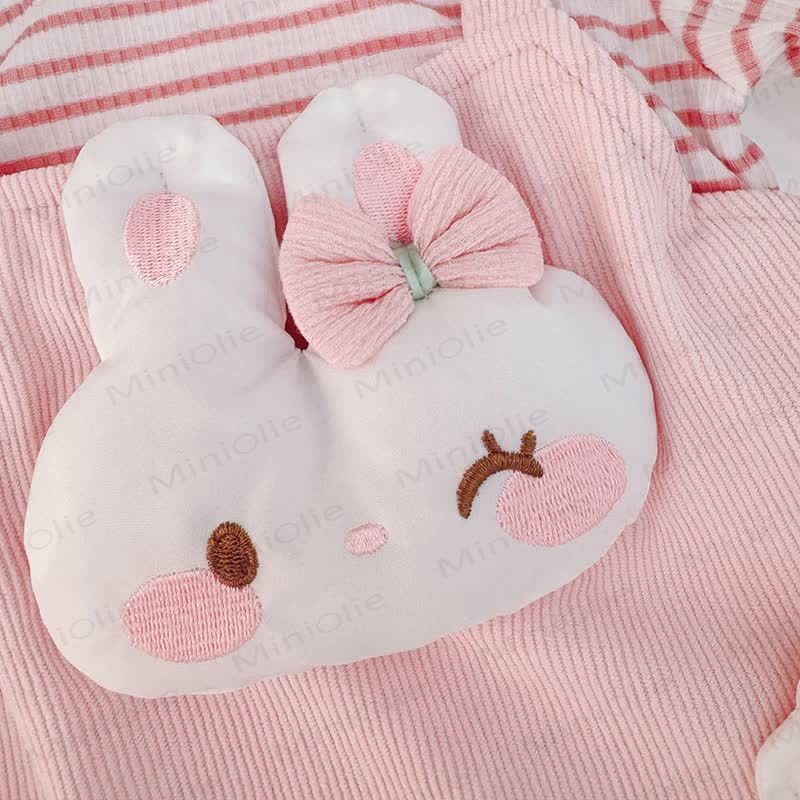 Baby Bunny Striped Dress - image 5