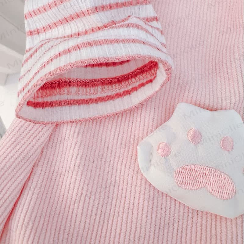 Baby Bunny Striped Dress - image 6