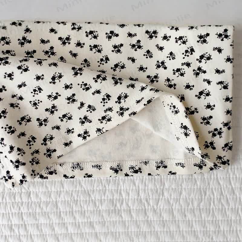 Toddler Girl Vintage Floral Peter Pan Collar T-Shirt - image 11
