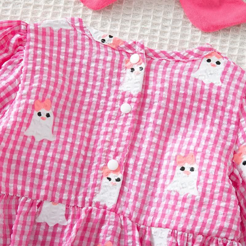 MAMA'S BOO Baby Gingham Bodysuit with Headband - image 18