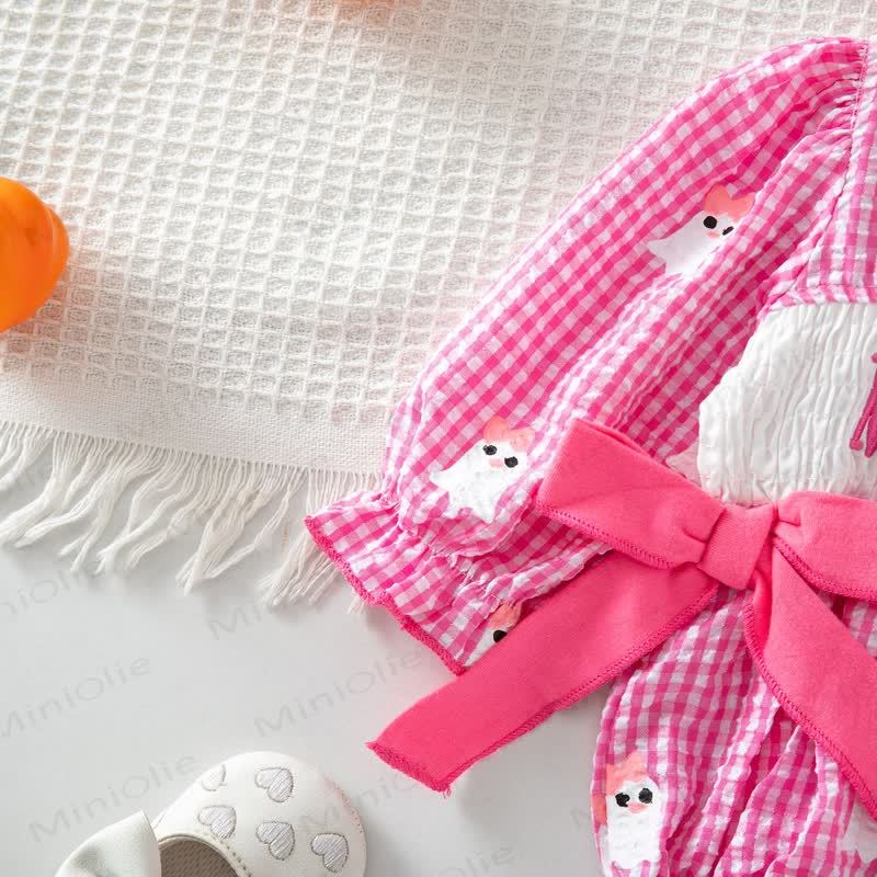 MAMA'S BOO Baby Gingham Bodysuit with Headband - image 19