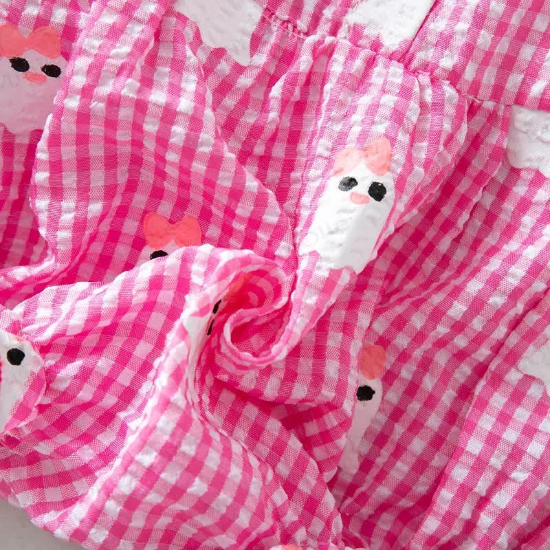 MAMA'S BOO Baby Gingham Bodysuit with Headband - image 20