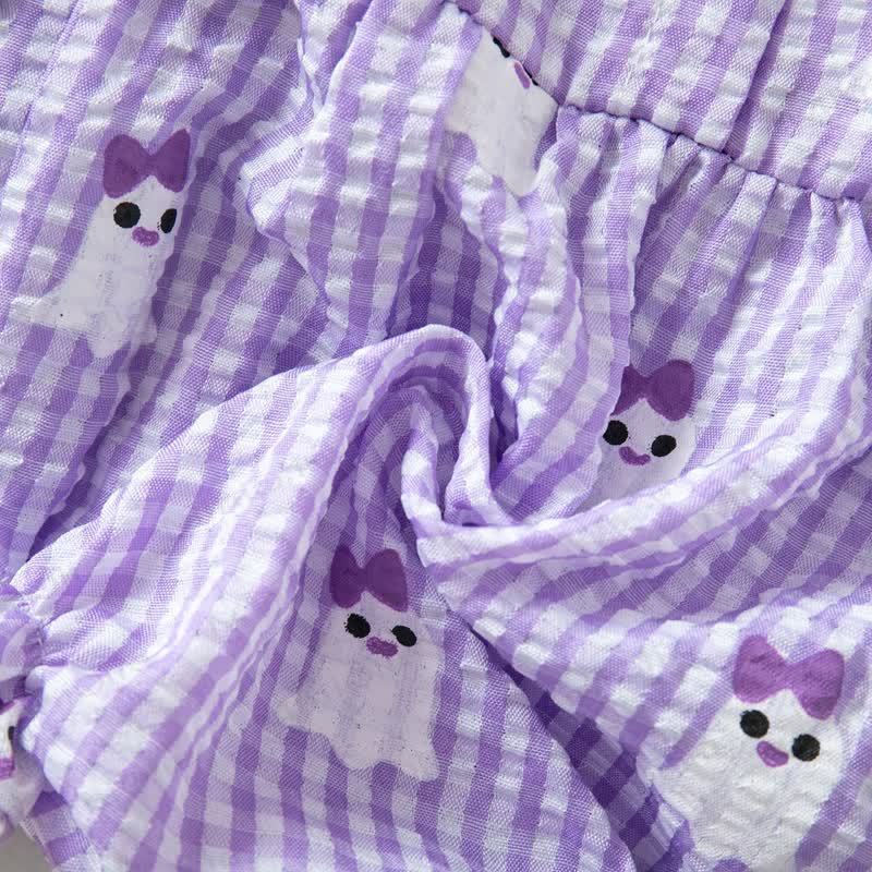 MAMA'S BOO Baby Gingham Bodysuit with Headband - image 30