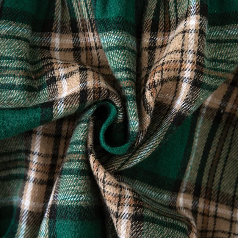 Baby Vintage Plaid Ruffle Collar Bodysuit - image 32