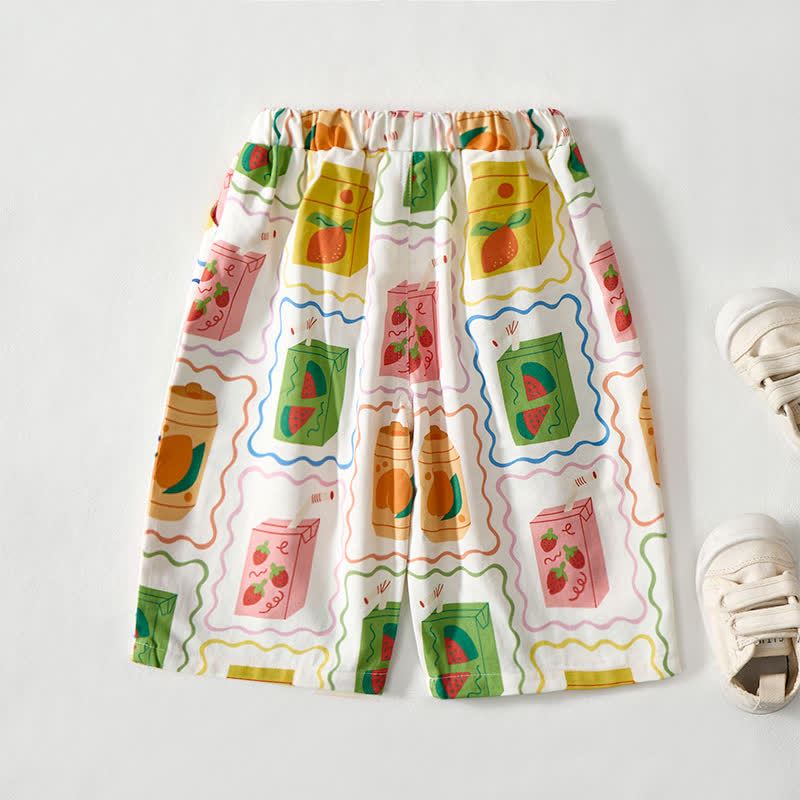 Baby Fruit Juice Print Pants - image 2