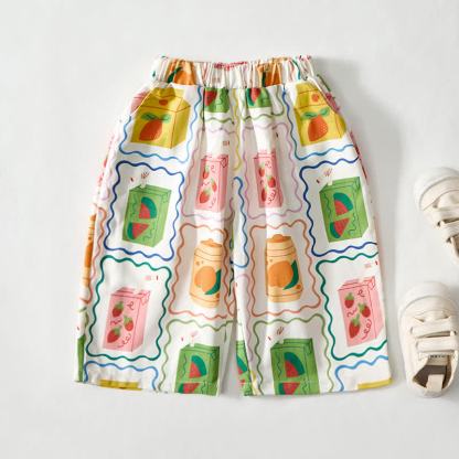 Baby Fruit Juice Print Pants - image 3