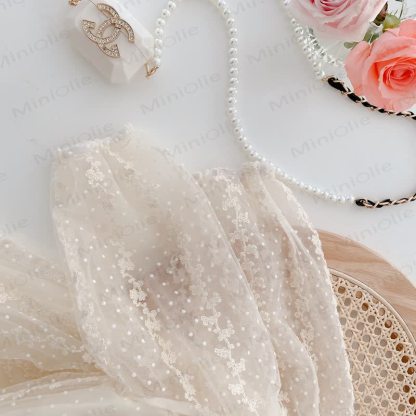 Toddler Girl Dot Tulle Princess Dress - image 8