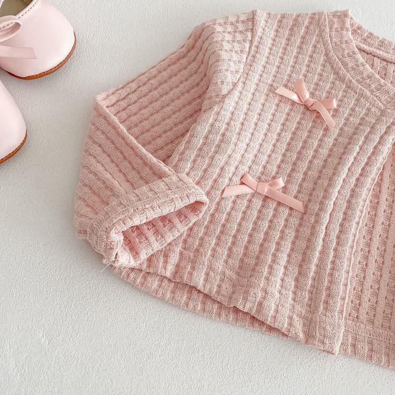 Baby Toddler Girl Rose Dress and Cardigan Outfit - image 12