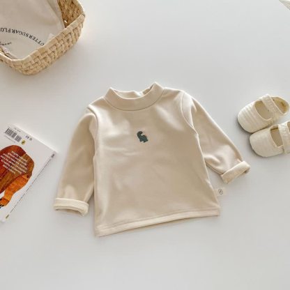 Baby Toddler Embroidered Top - Beige - 4-5T - image 6