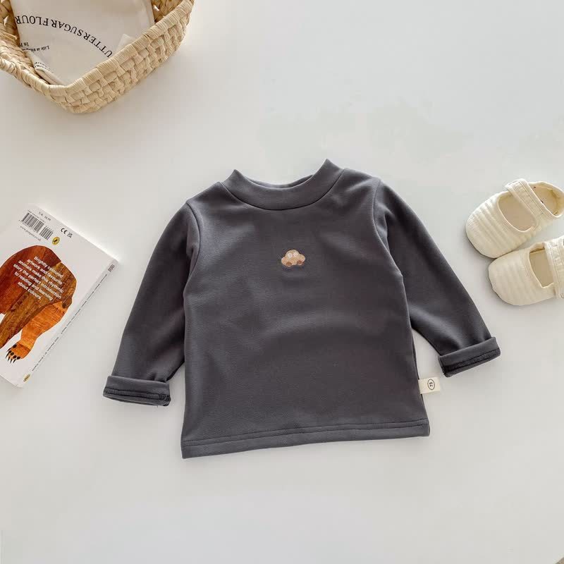 Baby Toddler Embroidered Top - Dark Gray - 4-5T - image 13