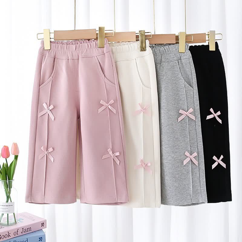 Toddler Baby Girl Straight Leg Pants - image 1