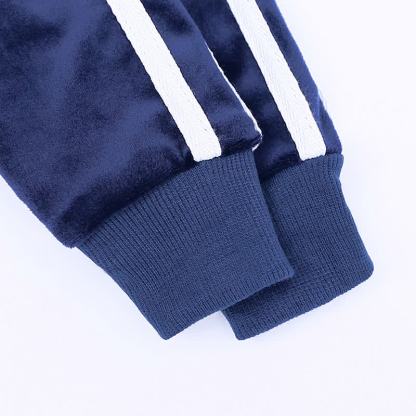 Toddler Velour Contrast Hoodie and Jogger 2-piece Set - image 26
