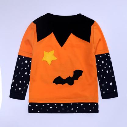 Toddler Baby Pumpkin Halloween 4-piece Set - image 3