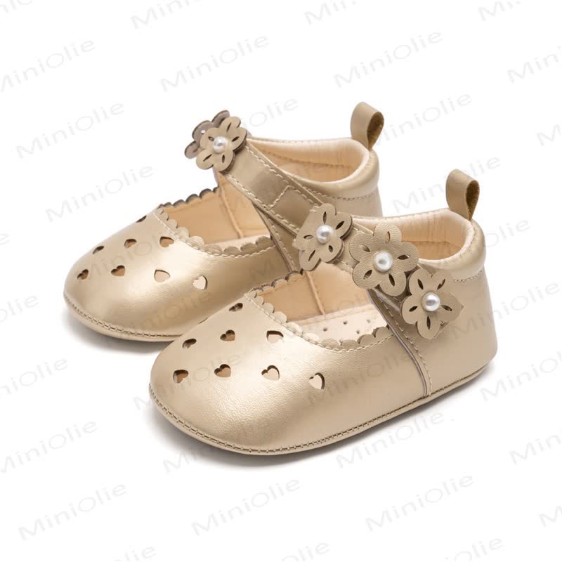 Baby Heart Mary Jane Dress Shoes - Yellow - 12-18M - image 27