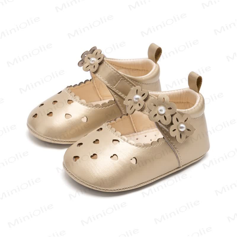 Baby Heart Mary Jane Dress Shoes - Yellow - 12-18M - image 27