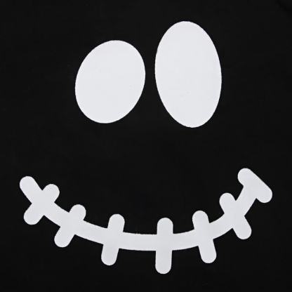Toddler Boys Halloween Smiley Face Sweatshirt and Striped Pants 2-piece Set - image 8
