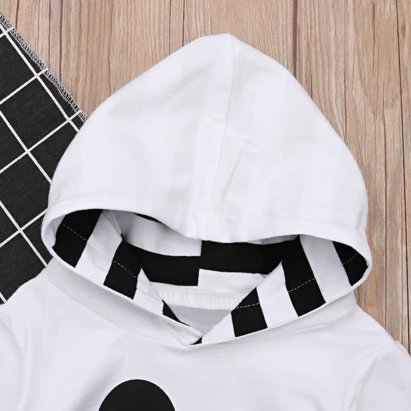 Toddler Boys Halloween Smiley Face Sweatshirt and Striped Pants 2-piece Set - image 7