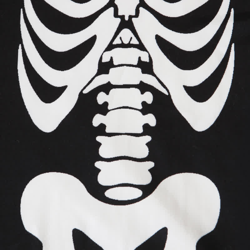 Toddler Skeleton Halloween Long Sleeve Pajama 2-piece Set - image 10