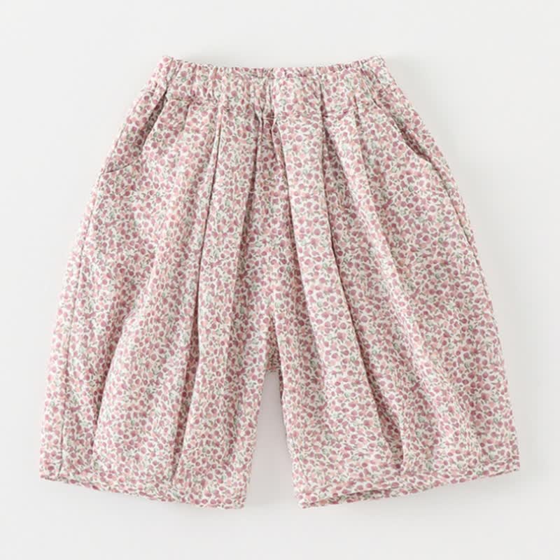 Baby Pink Bunny Tee and Floral Pants 2-piece Set - image 6