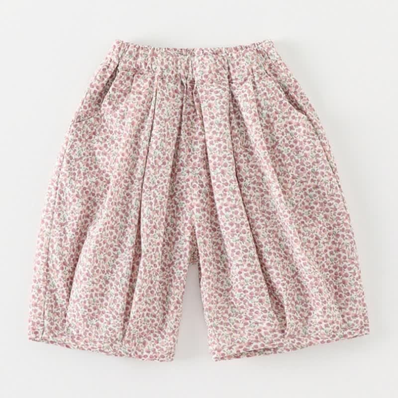 Baby Pink Bunny Tee and Floral Pants 2-piece Set - image 6