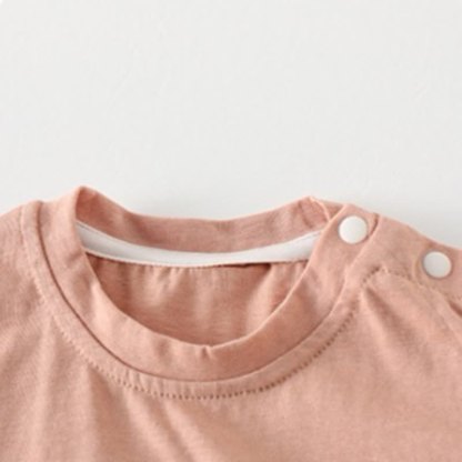 Baby Pink Bunny Tee and Floral Pants 2-piece Set - image 4
