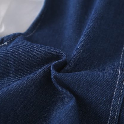 Baby Toddler Casual Denim Vest and Pants 3-piece Set - image 11