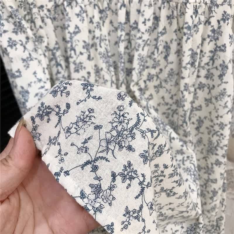 Toddler Girl Vintage Flower Print Dress and Outerwear - image 8