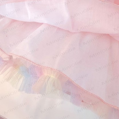 Baby Pink Bow Tulle Dress - image 7