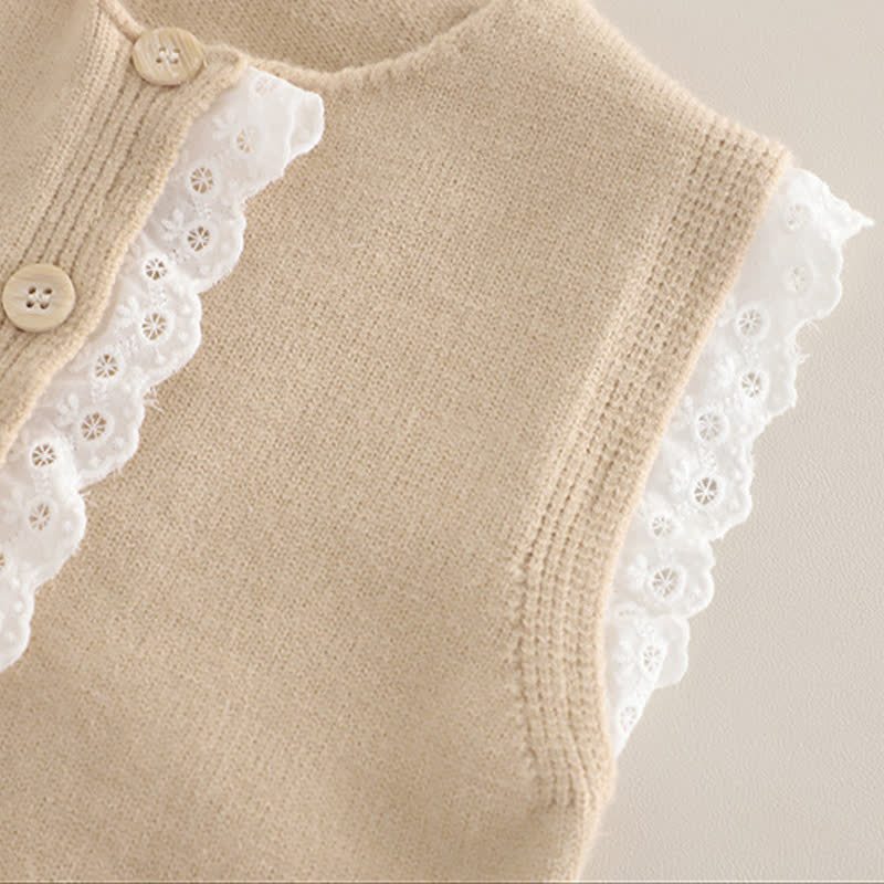 Baby Toddler Girls Carrot Ruffle Collar 3-piece Set - image 6