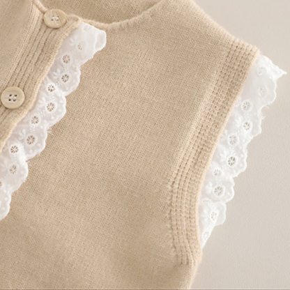 Baby Toddler Girls Carrot Ruffle Collar 3-piece Set - image 6