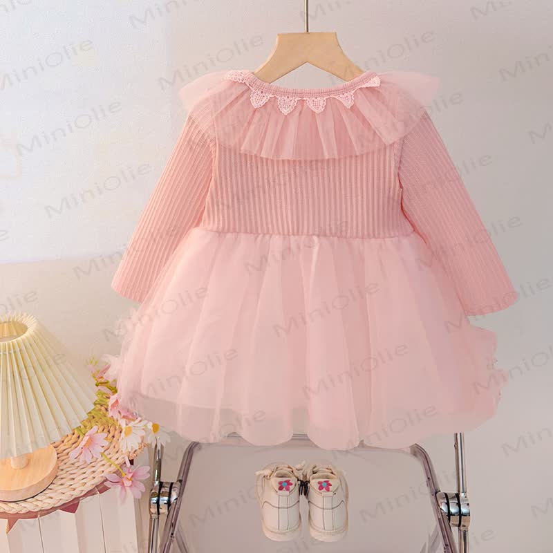 Baby Girl Strawberry Tulle Dress - image 2