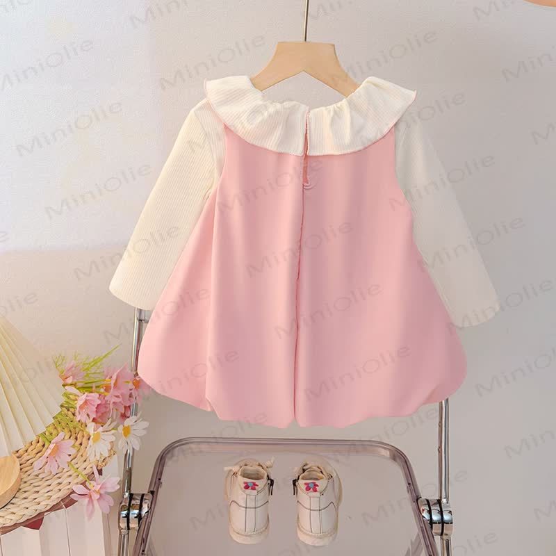 Baby Girl Bunny Bow Dress Set - image 2