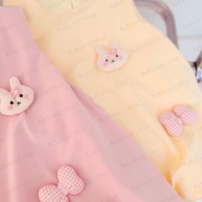 Baby Girl Bunny Bow Dress Set - image 6