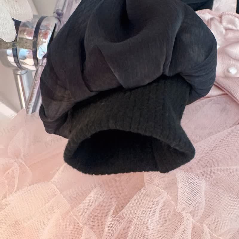 Baby Girl Pearl Bow Tulle Dress - image 9