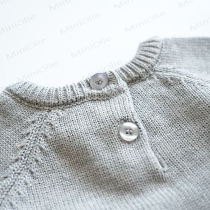 Baby Mushroom Knit Romper - image 13