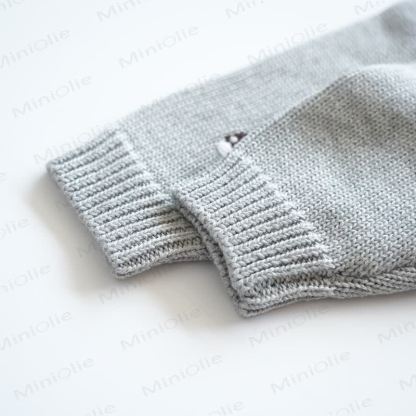 Baby Mushroom Knit Romper - image 15