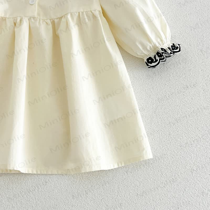 Baby Toddler Bow Long Sleeve Dress - image 10