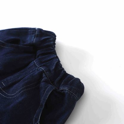 Baby Toddler Goose Shirt and Denim Layered 3-piece Set - image 6