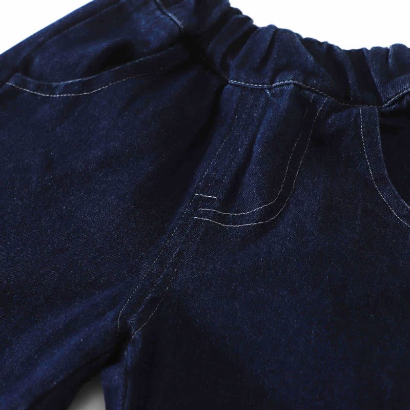 Baby Toddler Goose Shirt and Denim Layered 3-piece Set - image 7