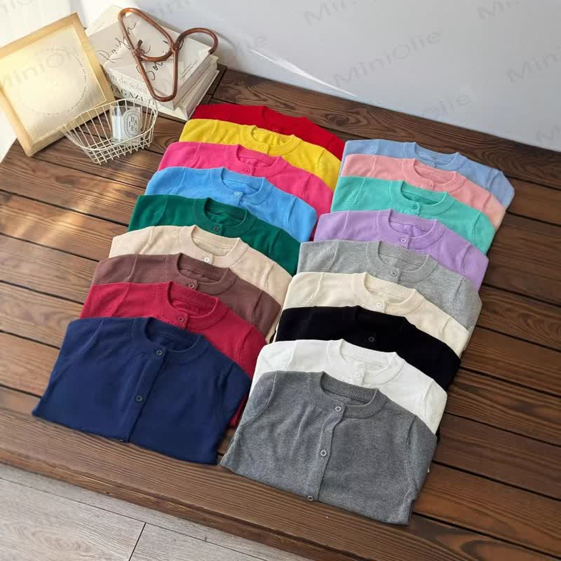 Toddler Button Front Knit Cardigan Outerwear - image 1