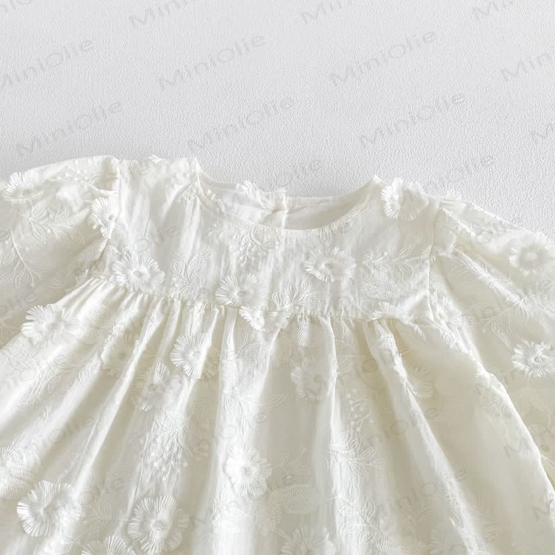 Baby Girl Flower Ruffle Dress - image 4