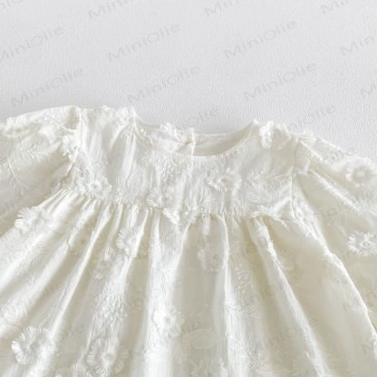 Baby Girl Flower Ruffle Dress - image 4