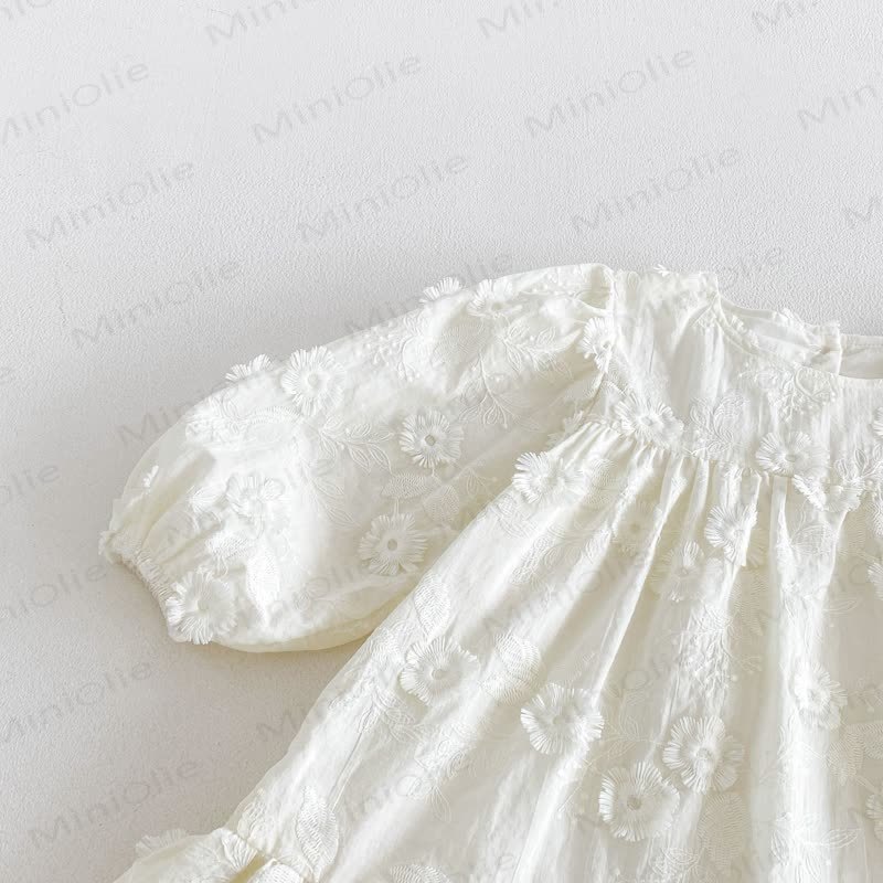 Baby Girl Flower Ruffle Dress - image 5