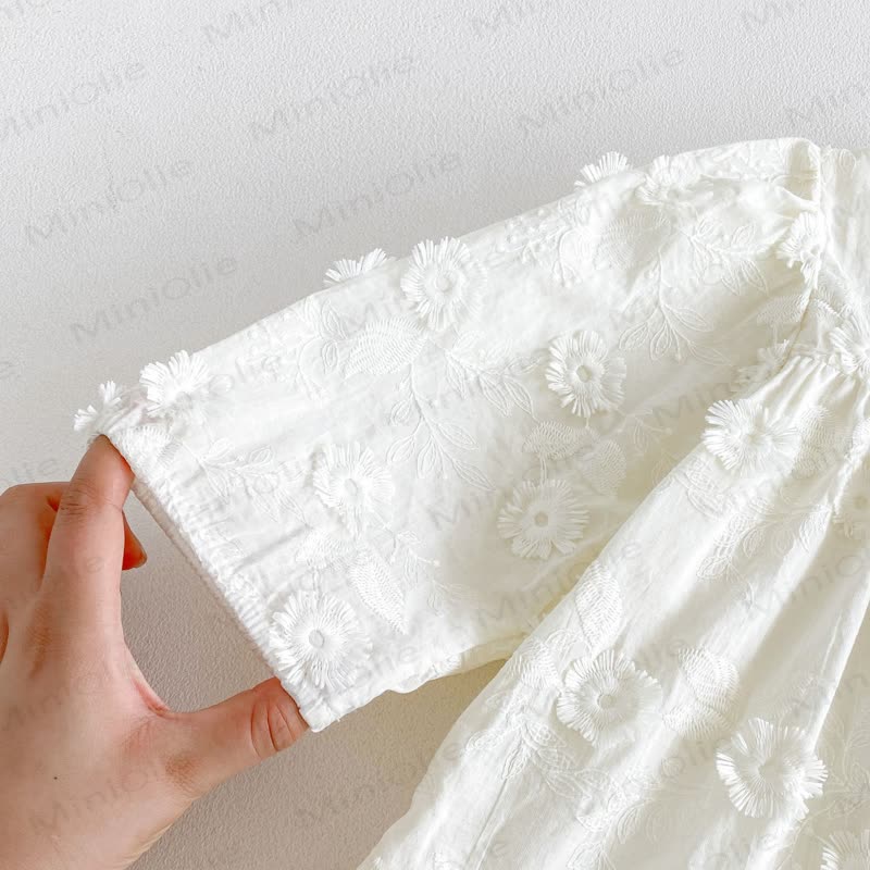 Baby Girl Flower Ruffle Dress - image 6